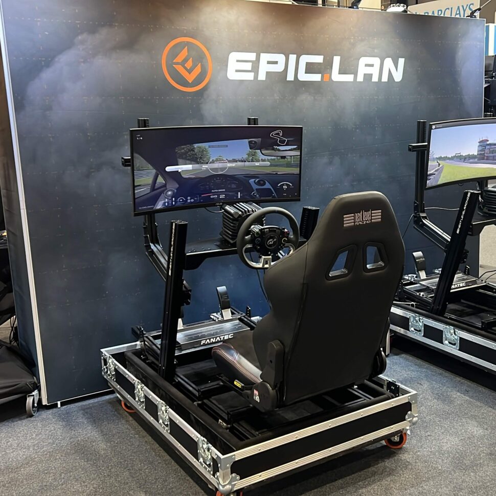 Next Level Racing X Fanatec Racing Rig - EPIC.LAN Services